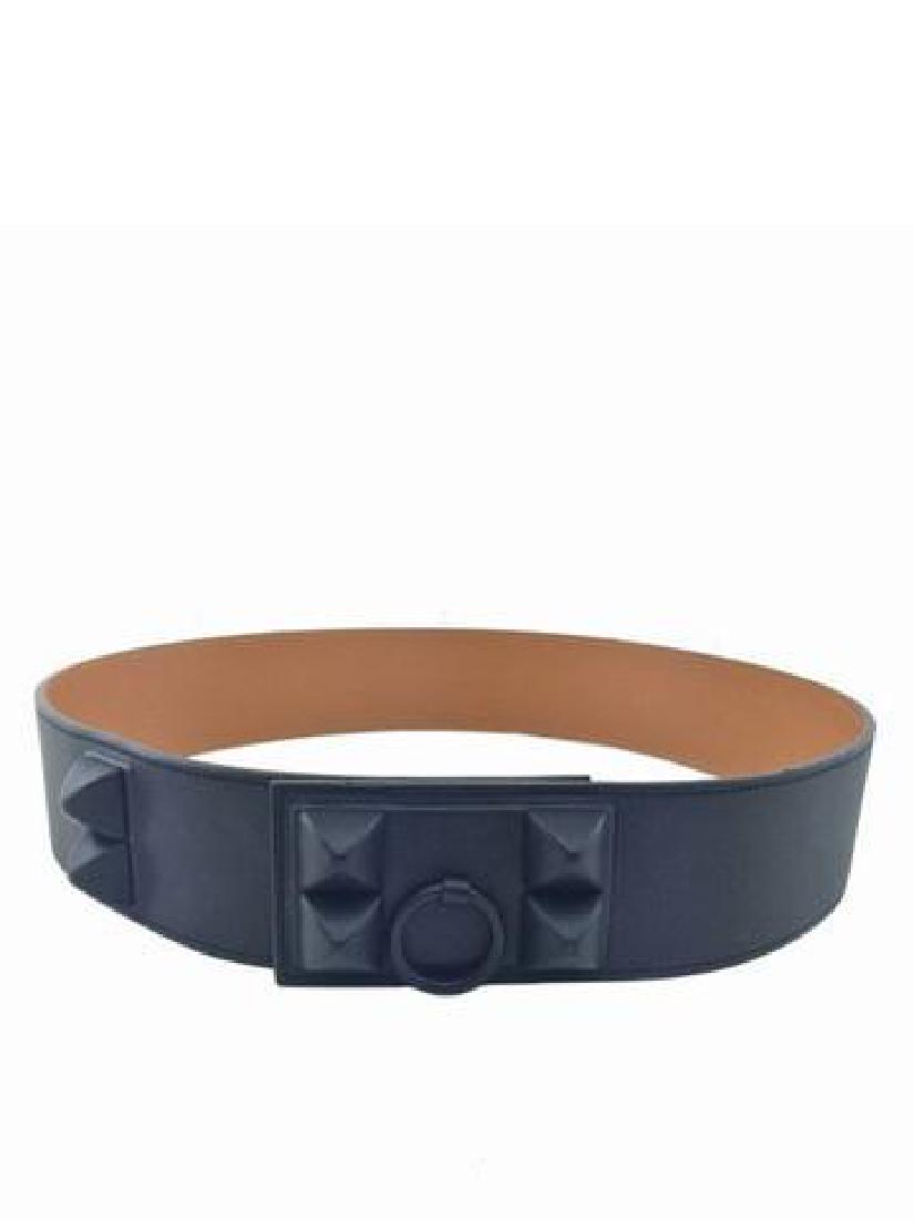 Hermes Leather Collier de Chien Shadow Belt 90 CM (1 of 11)