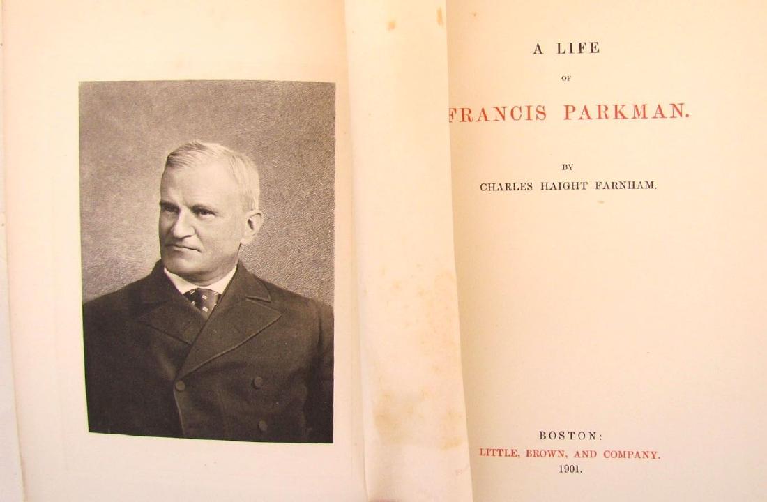 LIFE OF FRANCIS PARKMAN by CHARLES FARNHAM 1901 (1 of 6)