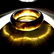 Vintage baltic amber cut bangle bracelet 51.2 gr - 11