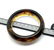 Vintage baltic amber cut bangle bracelet 51.2 gr - 3