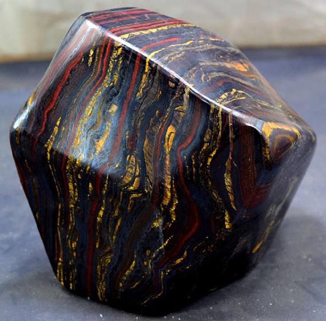 2969 GM Polished Multi-Color Tiger Eye / Iron Stone (1 of 5)