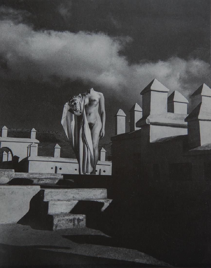 PIERRE BOUCHER - "Les Fantasmagories du Nu" #13: Artist: Boucher, Pierre Title:"Les Fantasmagories du Nu" #13 Medium: Sheet Fed Gravure, 1988, France Dimensions: 8x10.2" Heat Wax Mounted on 12x16" Conservation Board Pierre Boucher (1908 - 2000) was 