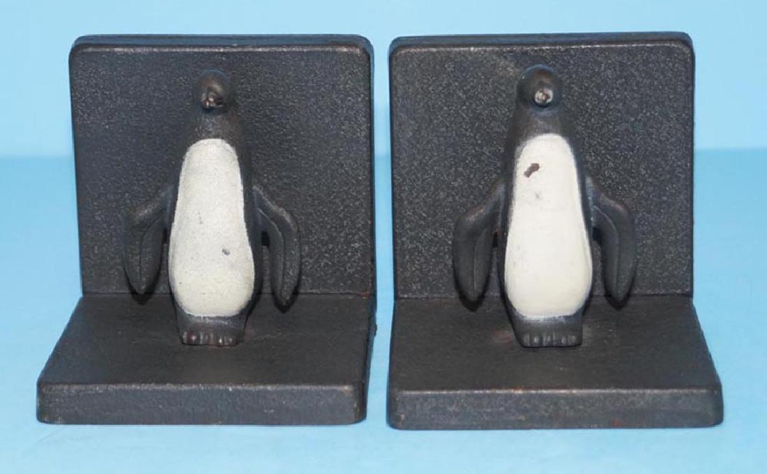 Penguin Cast Iron Bookends (1 of 5)