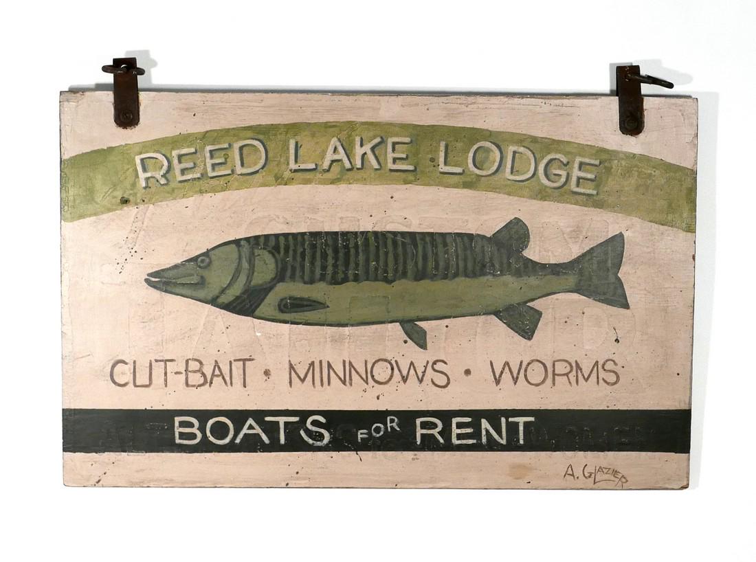 Adirondack Bait Trade Sign (1 of 1)
