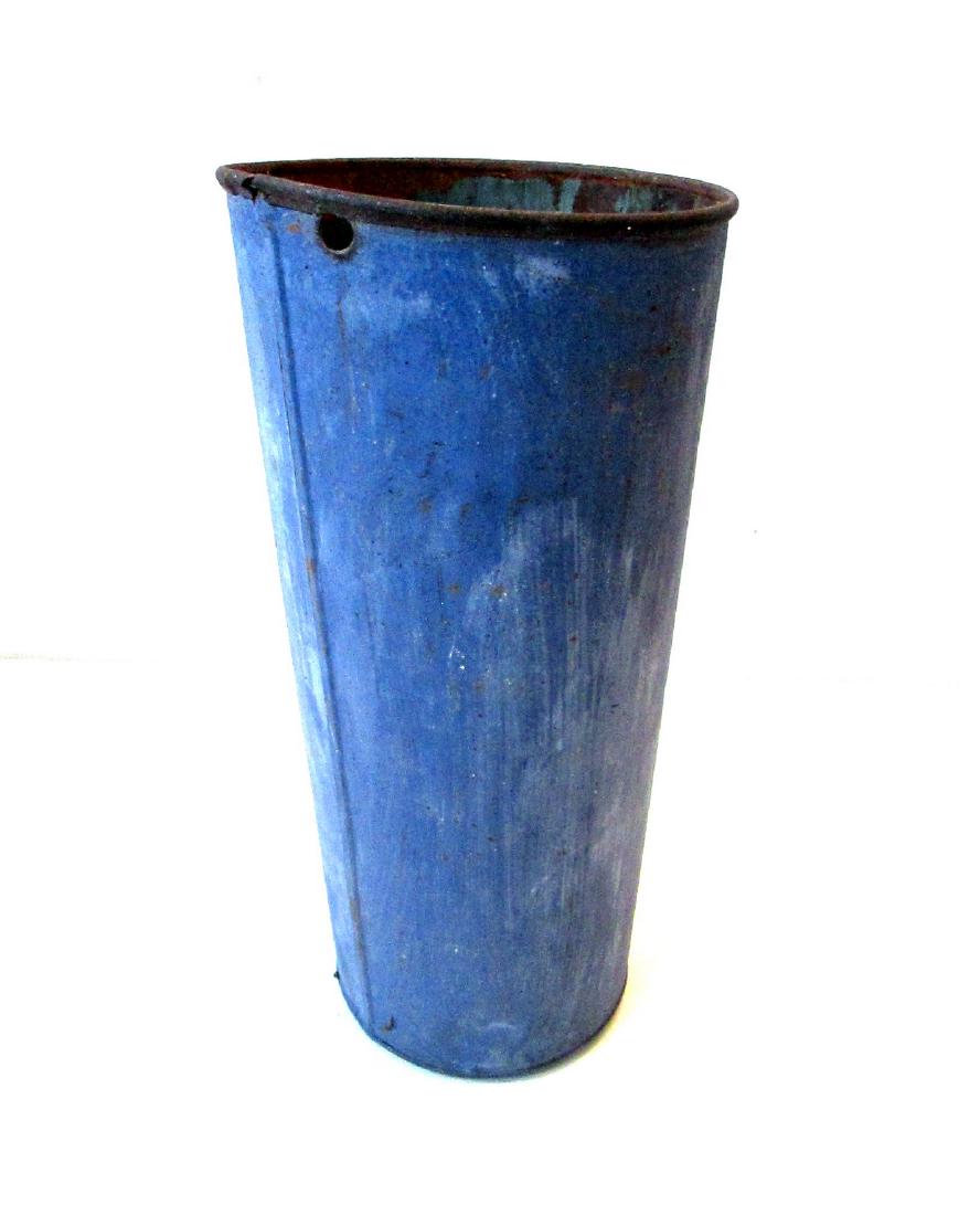 Blue Painted Sap Bucket (1 of 7)