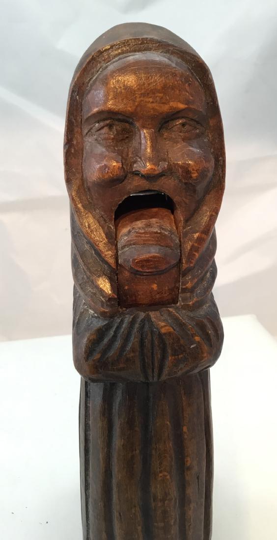 Carved Nutcracker of a Breton Woman (1 of 4)