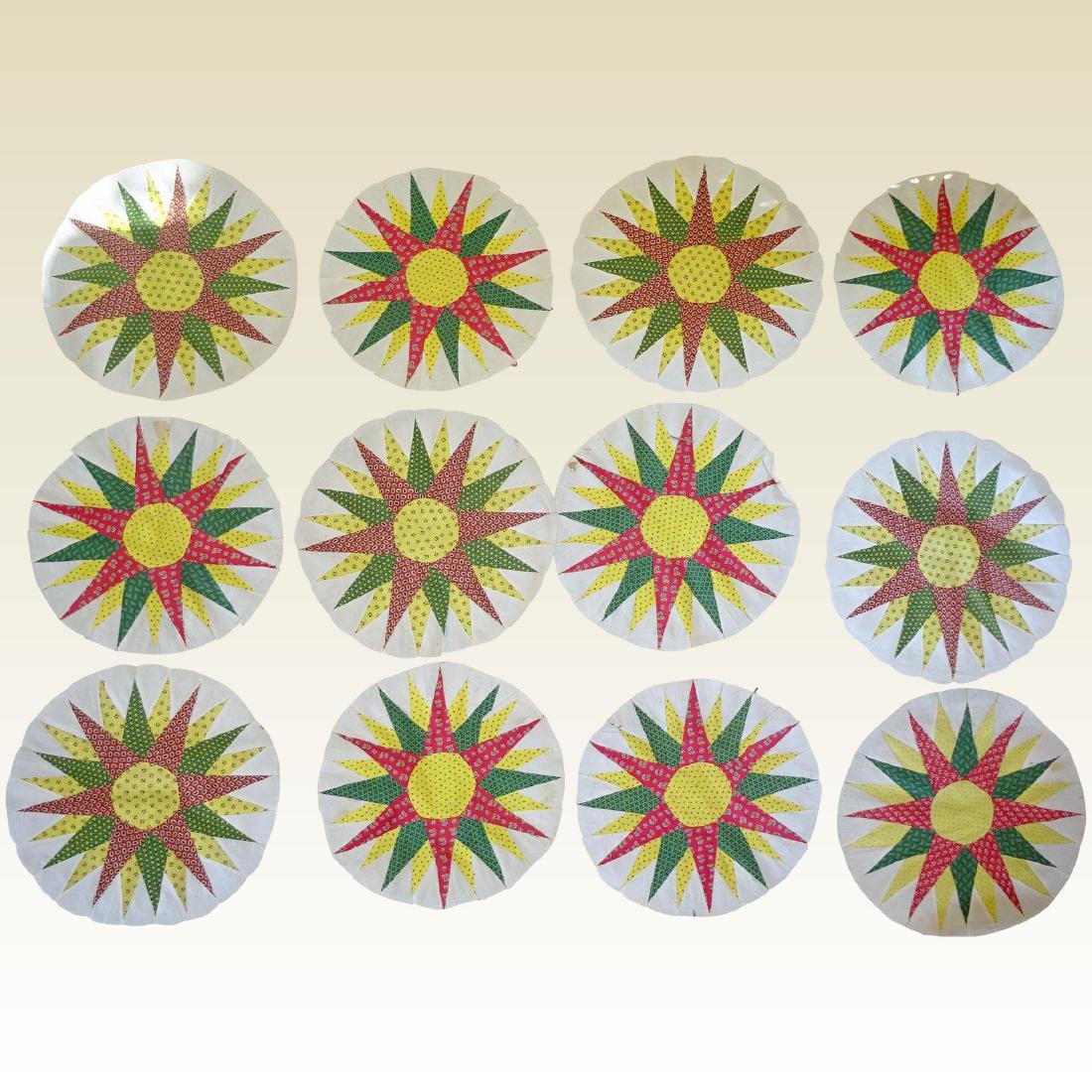 Antique Mariner's Compass Blocks 12 (1 of 5)