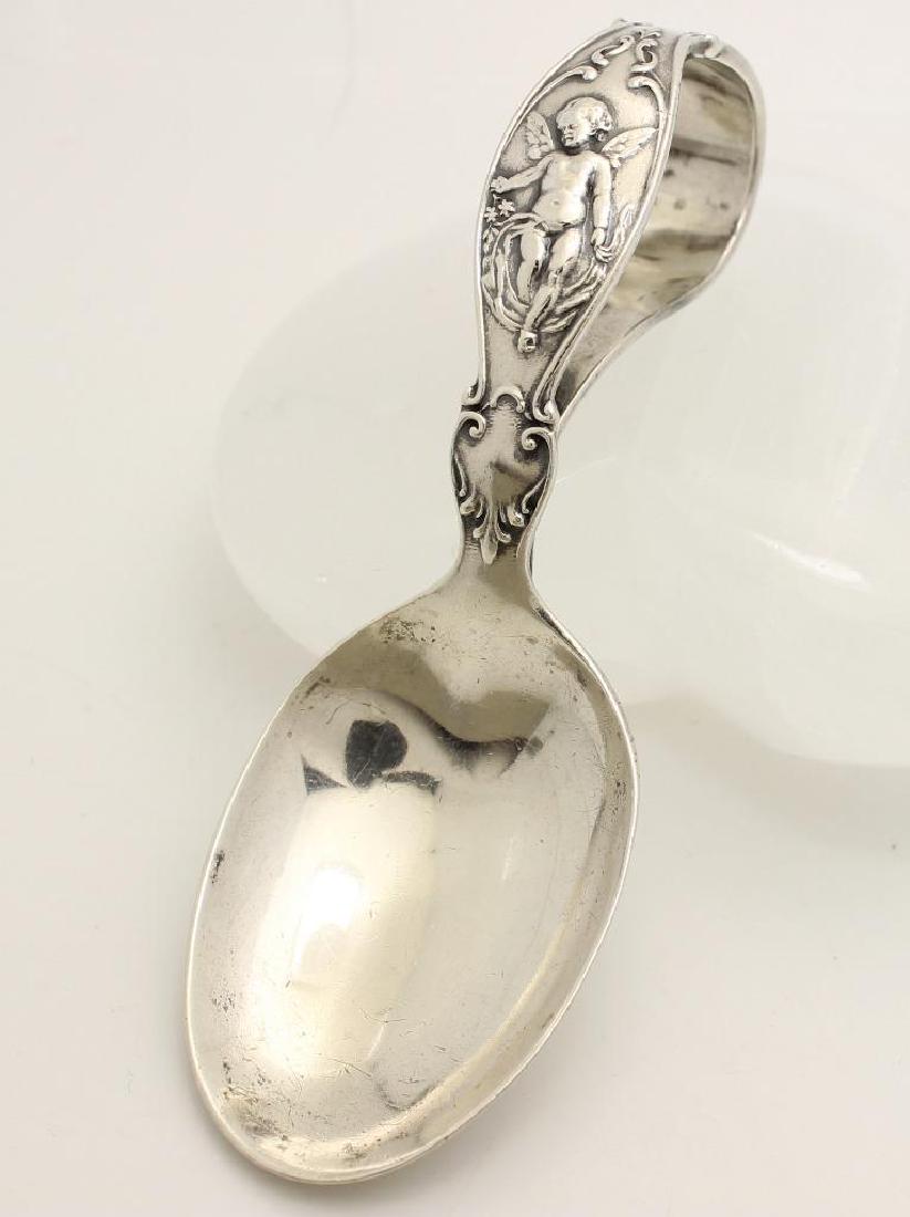 Reed & Barton Sterling Silver Cupid Curved Infant (1 of 5)