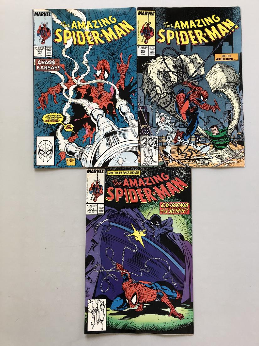 Lot of 6 Amazing Spider-Man (1963 1st Series) #302 303 (1 of 2)