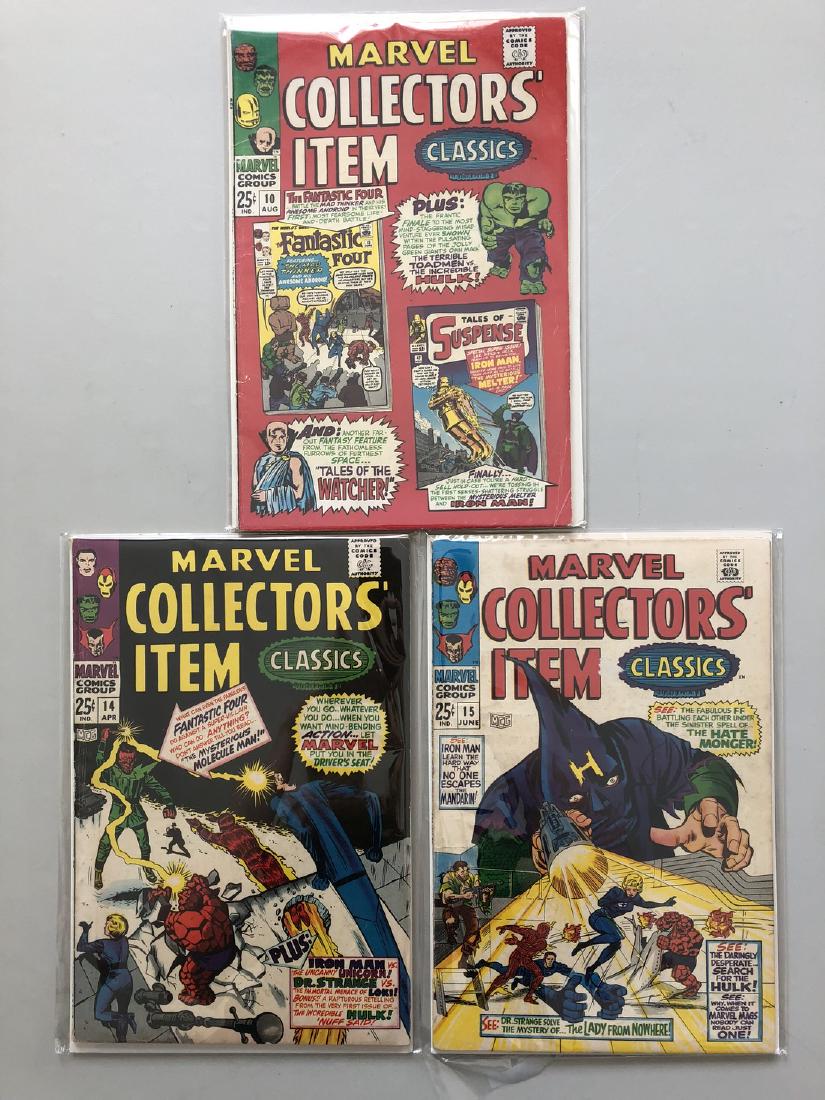 Lot of 3 Marvel Collectors Item Classics (1966) #10 14 (1 of 2)