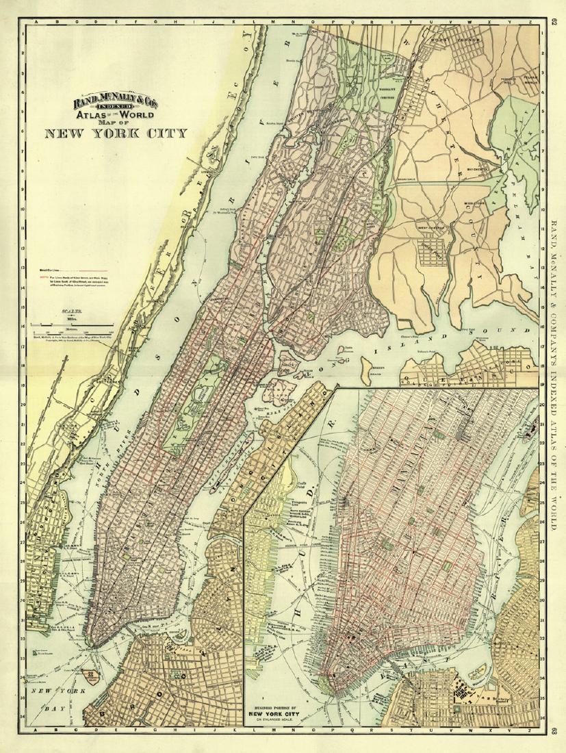 Rand, McNally & Co.'s Indexed Atlas of the World Map of (1 of 1)