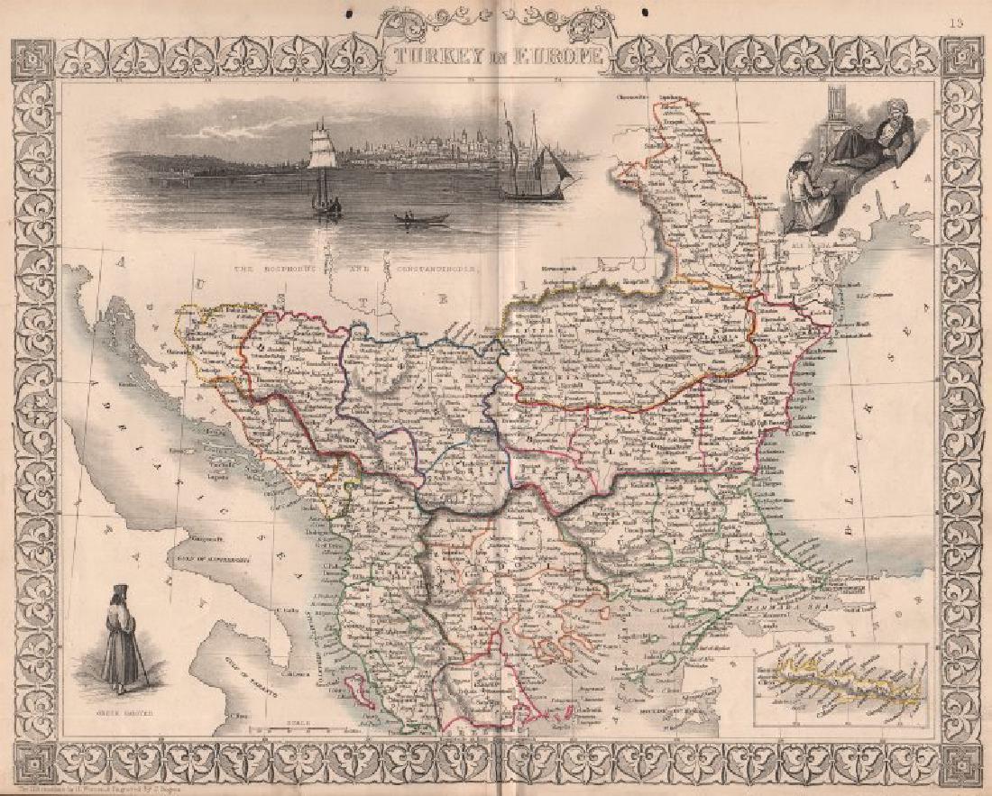 TURKEY IN EUROPE: Constantinople (Istanbul) vignette. (1 of 2)