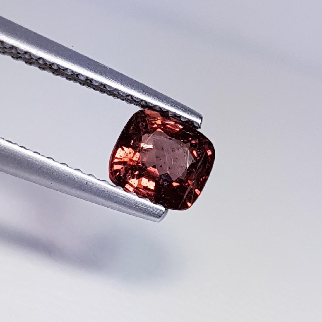 Spinel - 0.89 ct: Item: Spinel - 0.89 ct Loose gemstone Color/Clarity: VVS Carat Weights: 0.89 Size (mm): 5.80 x 5.25 x 3.40 Cushion - Burma No Reserve: This lot starts at $1 and has no reserve as a courtesy so that co