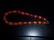 Vintage Cherry Amber Bakelite Necklace and Silver 83 gr - 2