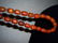 Vintage Cherry Amber Bakelite Necklace and Silver 83 gr - 3