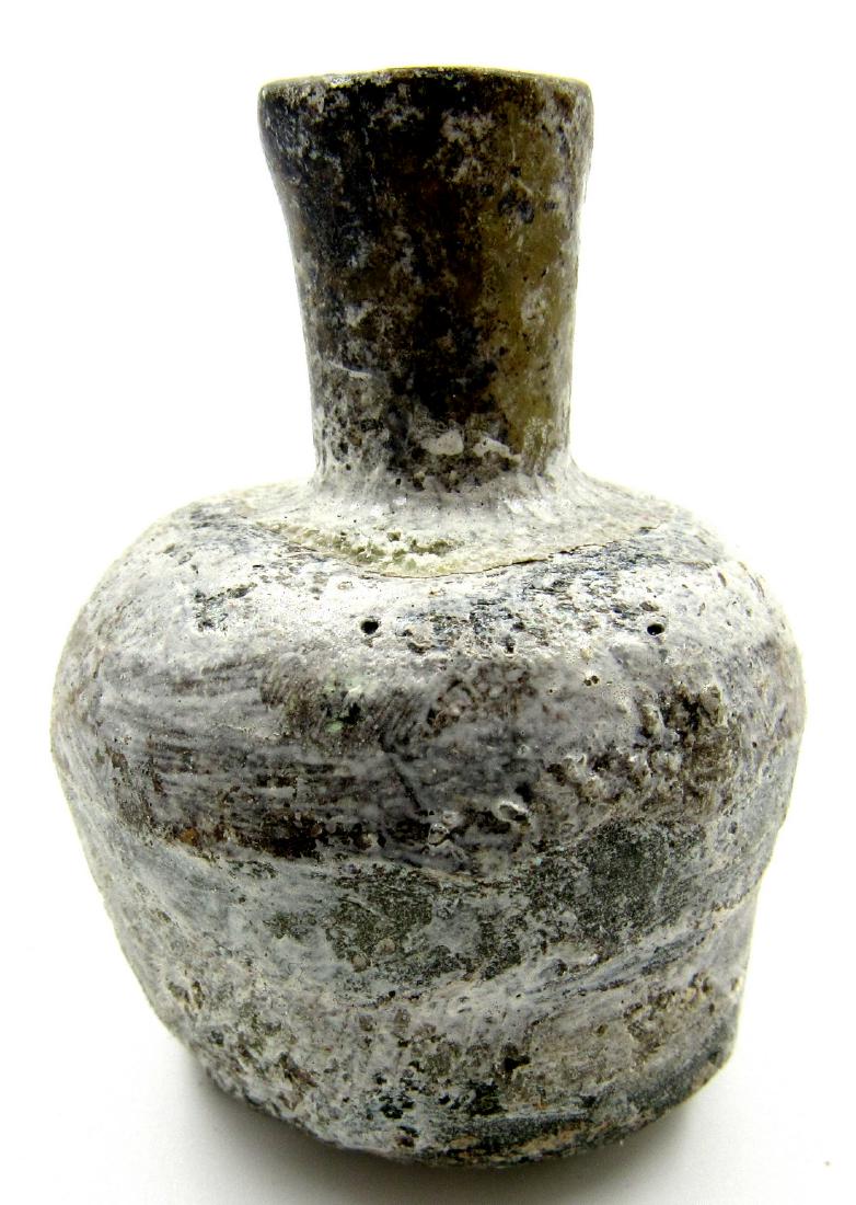 Ancient Roman/Byzantine Glass Perfume Bottle (1 of 3)