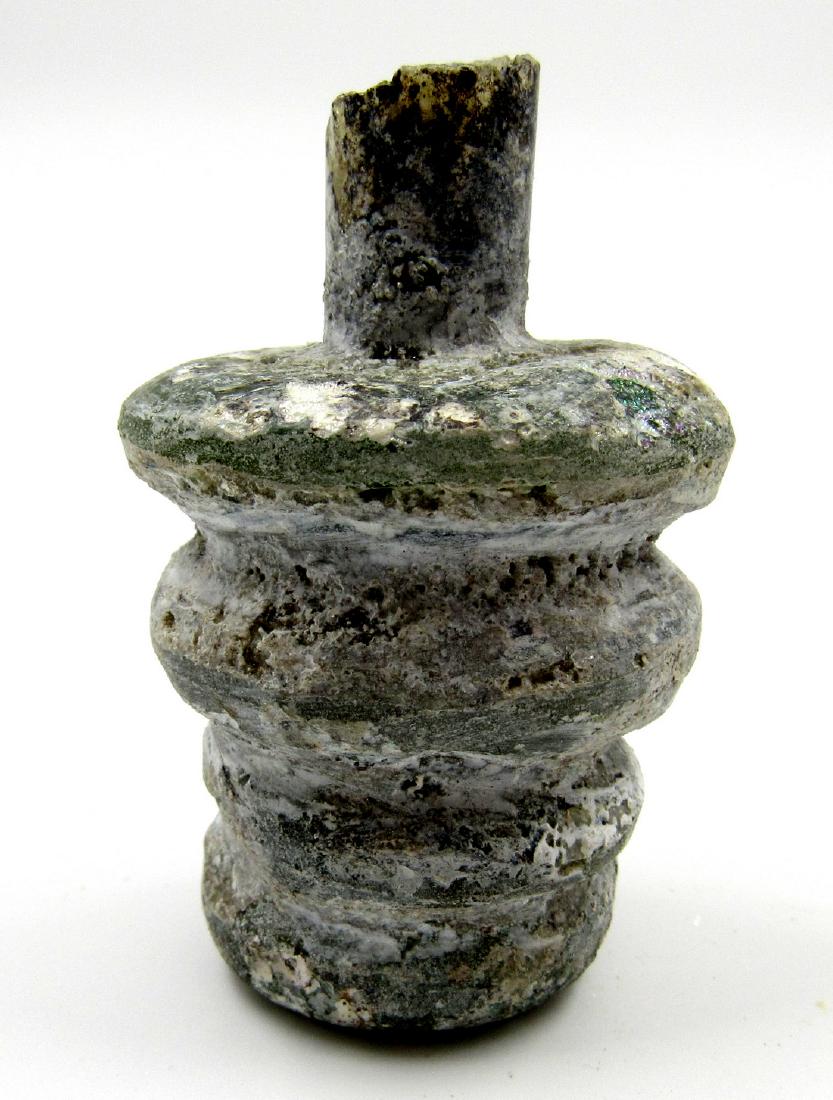 Ancient Roman/Byzantine Glass Perfume Bottle (1 of 3)