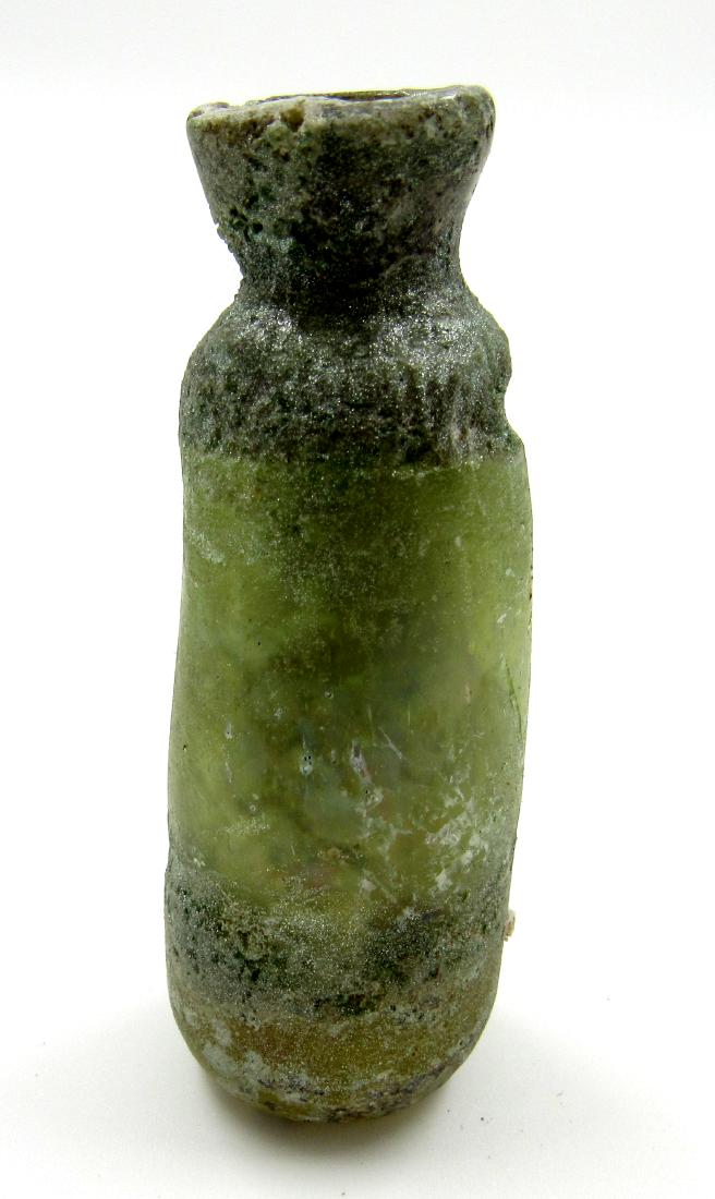 Ancient Roman/Byzantine Glass Perfume Bottle (1 of 3)