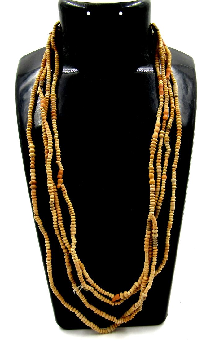 Ancient Egyptian Coptic Ceramics Necklace (1 of 3)