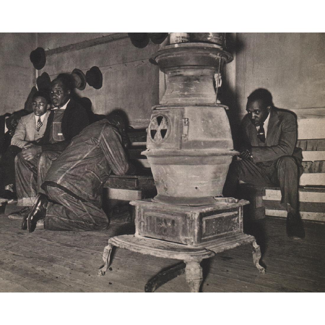 MARGARET BOURKE-WHITE - College Grove, TN: Artist: MARGARET BOURKE-WHITE Print Title: College Grove, Tennessee Medium: Sheet-fed Gravure Printing Date: 1937 Printed in the USA Image Size: 7.75 x 6 inches Margaret Bourke-White (1904-1971) was b