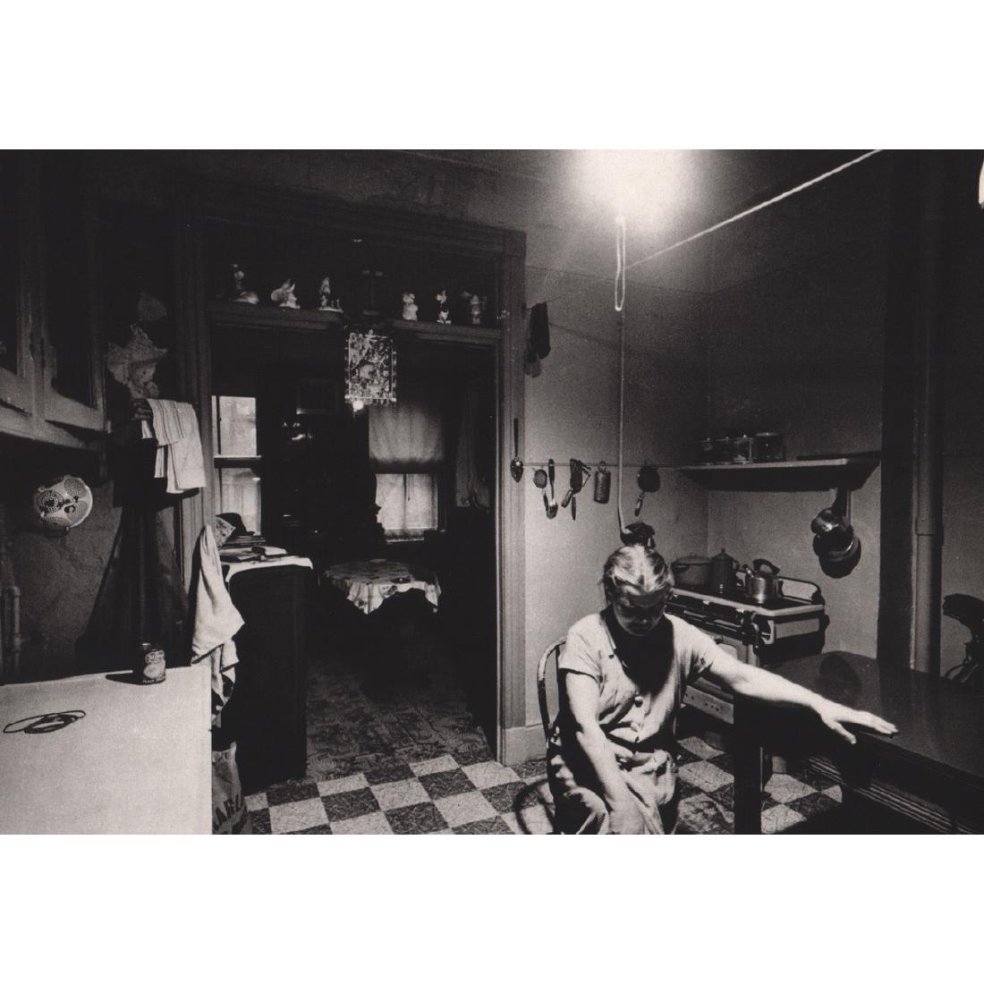 WALKER EVANS - East 120th Street: Artist: WALKER EVANS Print Title: East 120th Street, New York City, 1961 Medium: Sheet-fed Gravure Printing Date: 1966 scarce tissue covered gravure Printed in the USA Image Size: 10.5 X 7.5 inches Wa