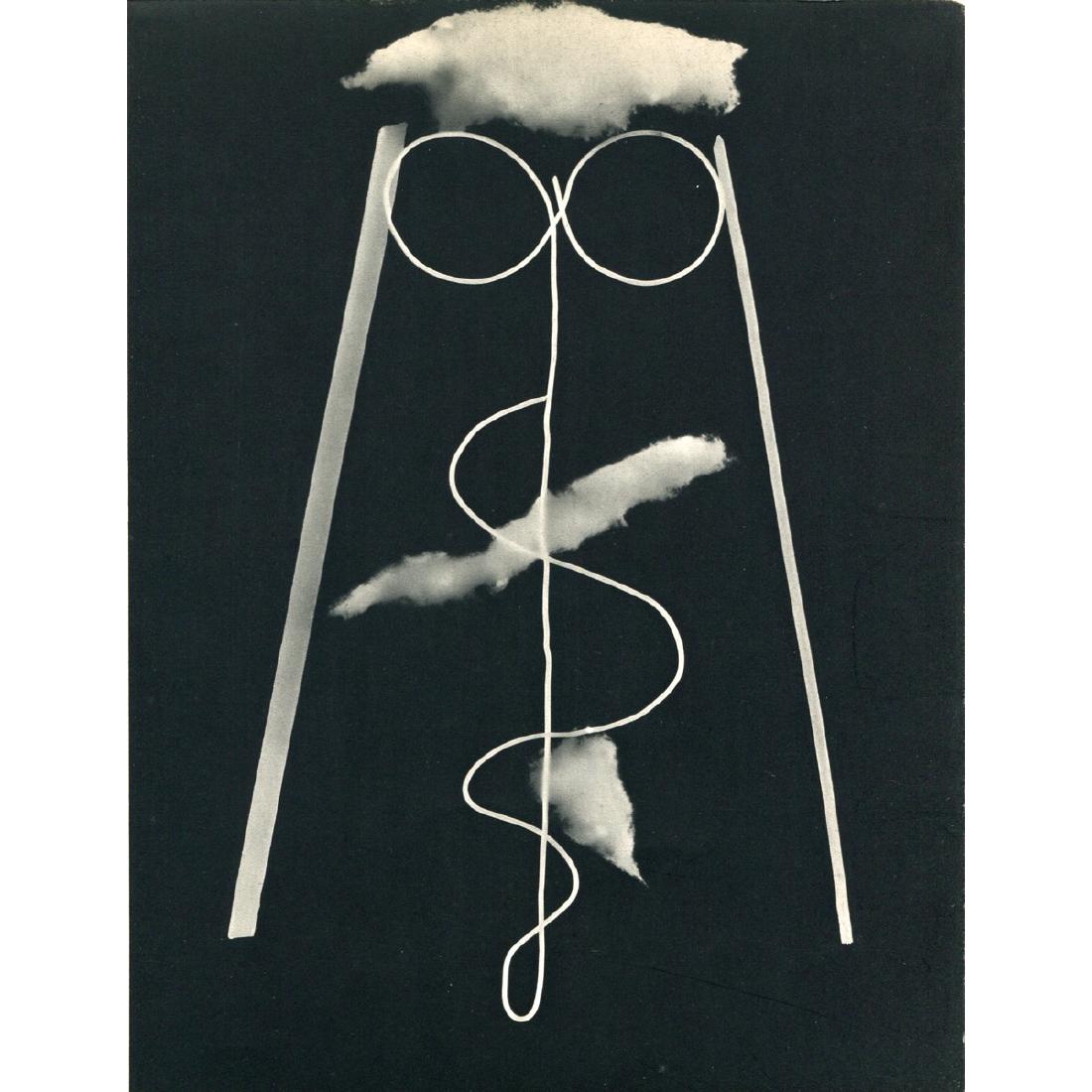 MAN RAY - Rayograph: Artist: MAN RAY Print Title: Rayograph Medium: Sheet-fed Gravure Printing Date: 1934 Printed in France Image size approx. 8 x 10 inches Man Ray, original name Emmanuel Radnitzky, was born on August 27