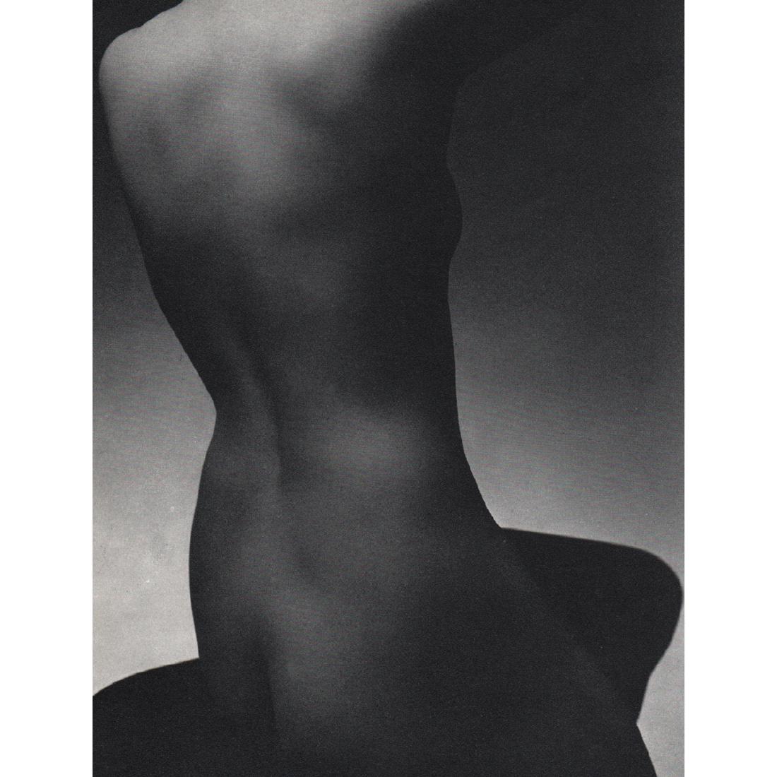 EDWARD STEICHEN - Nude Torso, 1934: Artist: EDWARD STEICHEN Print Title: Nude Torso, 1934 Medium: Sheet-fed Gravure Printing Date: 1963 Printing Location: Switzerland Image Size: 6 x 7.75 inches Edward Jean Steichen (1879-1973) was a Lu