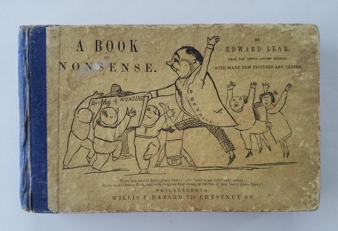 Edward Lear. First American edition Book of Nonsense. (1 of 5)