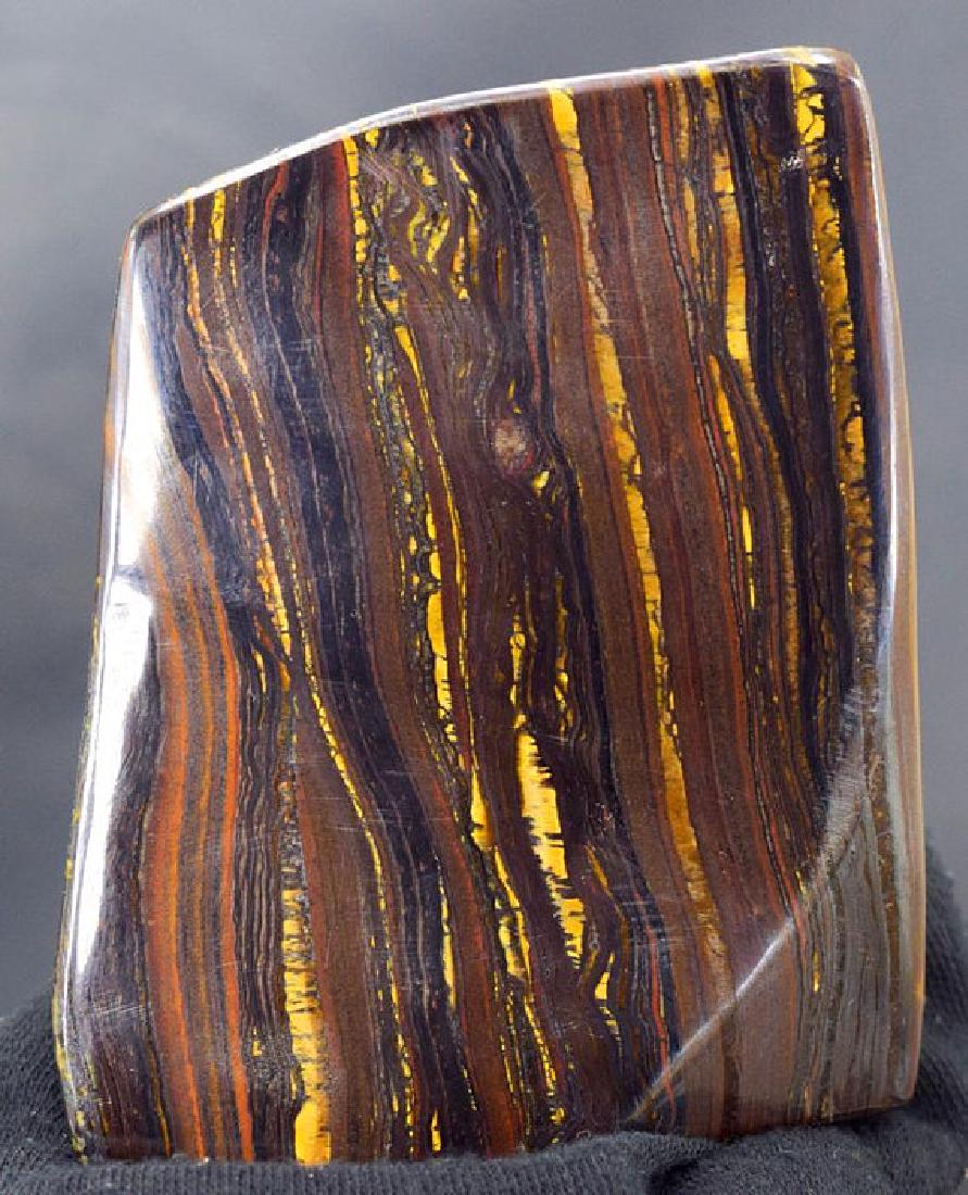 888 GM Polished Multi-Color Tiger Eye / Iron Stone (1 of 5)