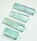 04 Pieces Top Grade Natural Sky Blue Color Aquamarine - 3
