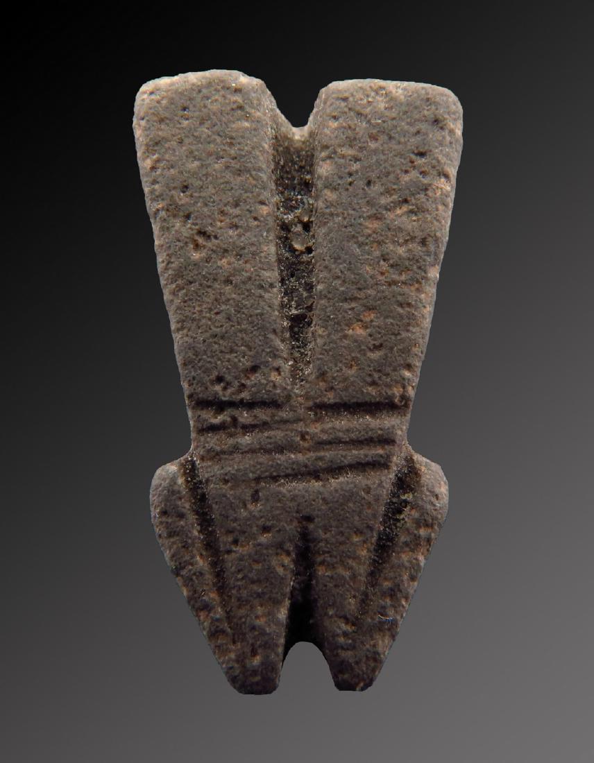 Egyptian Decorated Stone Stonemason's Plumb Bob