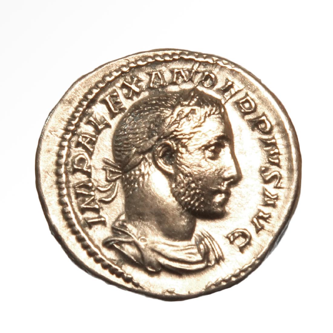 Roman Silver Denarius Severus Alexander Mint of Rome (1 of 2)