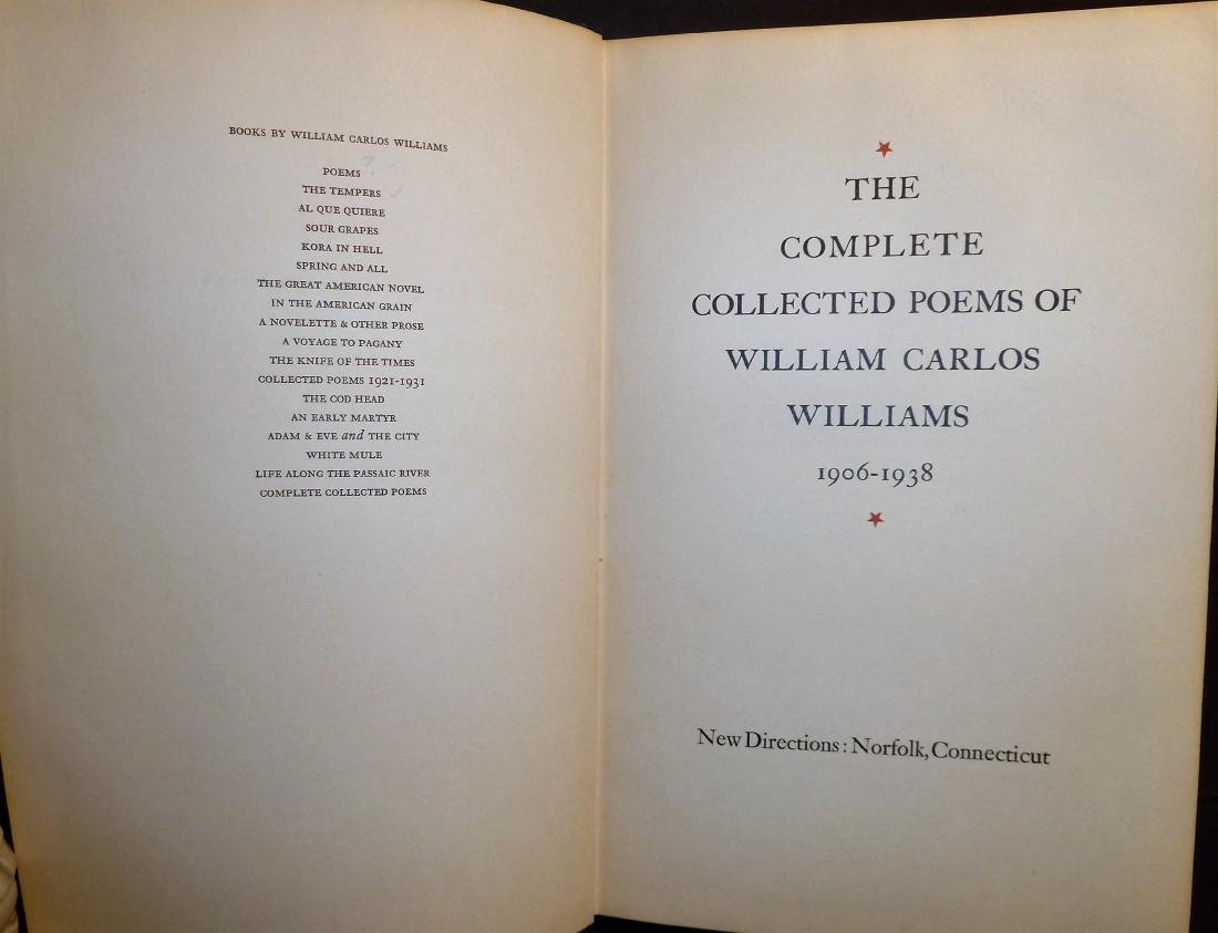 Complete Collected Poems of William Carlos Williams (1 of 4)