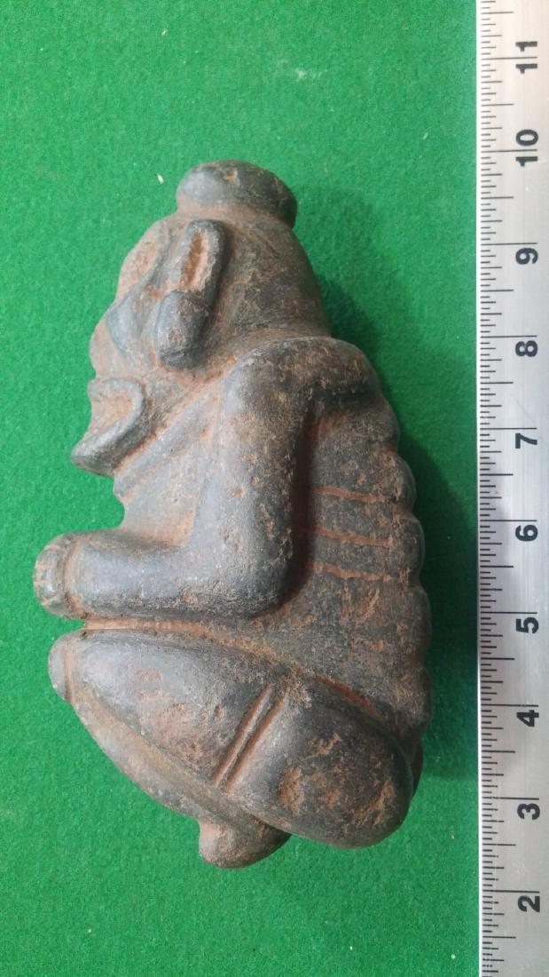 Pre Columbian Fully Carved Human Cemi Idol (1 of 9)