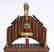 Tramp Art Shrine with Figural Carvings - 2