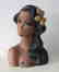 Sculpture / bust of a Tiki Lady / Hawaiian
