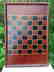 1900 Pine Checkerboard in Old Red and Black Paint