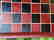 1900 Pine Checkerboard in Old Red and Black Paint - 2