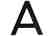 Aluminum Letter A