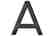 Aluminum Letter A - 2