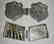2 American Patriotic Pewter Ice Cream Molds - 2