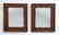 Pair of Patriotic Inspired Marquetry Mirrors