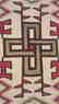 Navajo Klagetoh Woven Rug Ca 1930 - 4