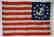 Ca.1900 Nautical Old Vintage 13 Star US American Flag - 2