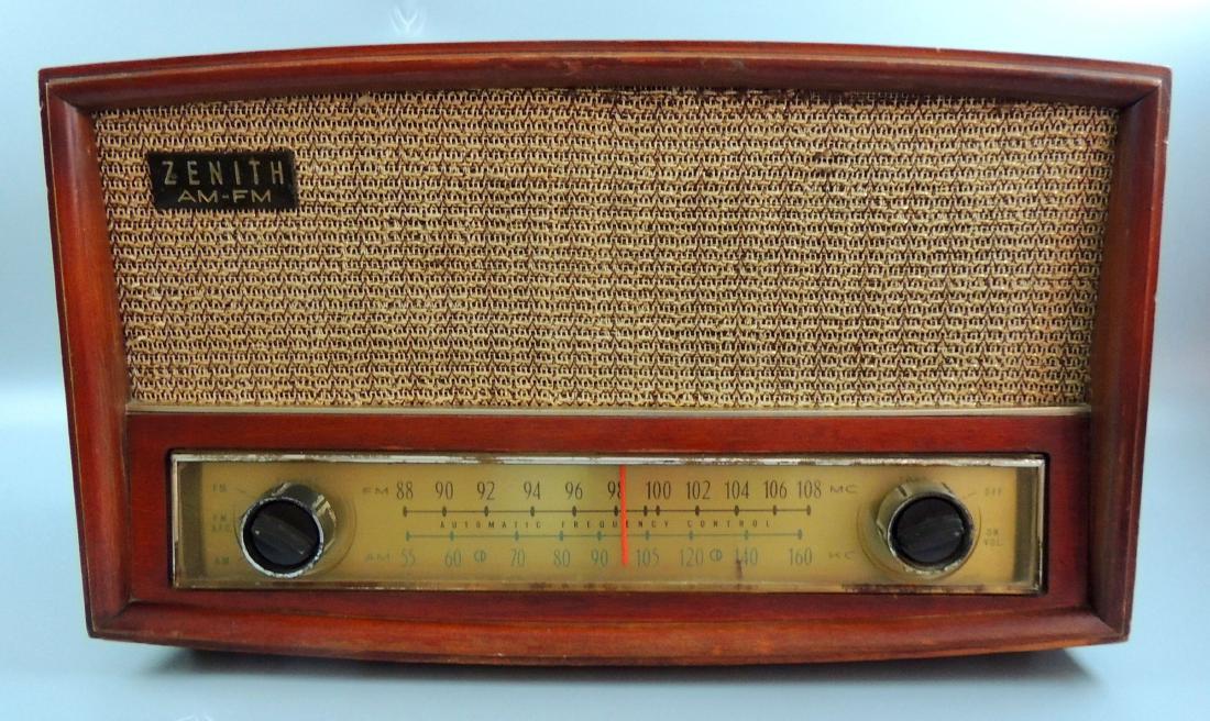 Zenith Long Distance AM/FM Tube Radio, M- G730, 1950’s (1 of 9)