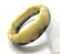 Cut Baltic amber bangle bracelet 42x85mm 45.6 gr