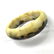 Cut Baltic amber bangle bracelet 42x85mm 45.6 gr - 2