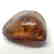 Old Baltic amber brooch cognac colour 26.4 gr - 3