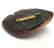 Old Baltic amber brooch cognac colour 26.4 gr - 5