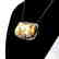Extraordinary old handmade pendant white Baltic amber - 3